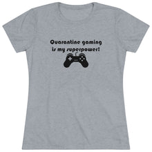 Load image into Gallery viewer, 2020 Quarantine Gaming Women&#39;s Crew Neck T-Shirt