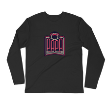 Load image into Gallery viewer, PAPA Red Logo Long Sleeve Fitted Crew