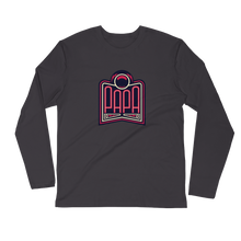 Load image into Gallery viewer, PAPA Red Logo Long Sleeve Fitted Crew