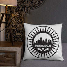 Load image into Gallery viewer, Pinburgh Logo Throw Pillow