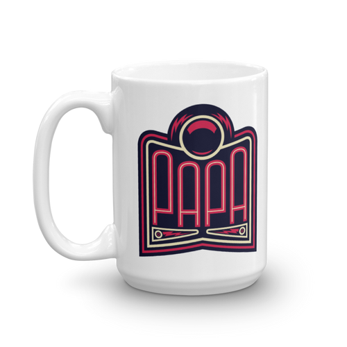 PAPA Red Logo Mug