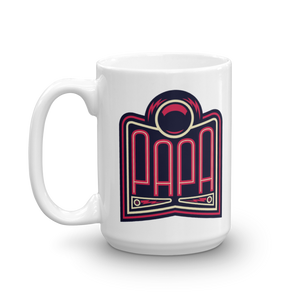PAPA Red Logo Mug