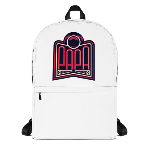 PAPA Red Logo Backpack