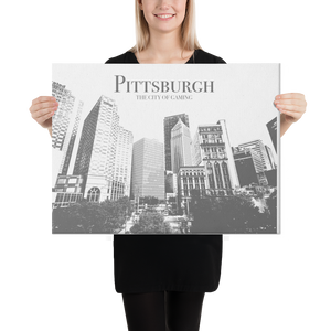 Pittsburgh City of Gaming Canvas