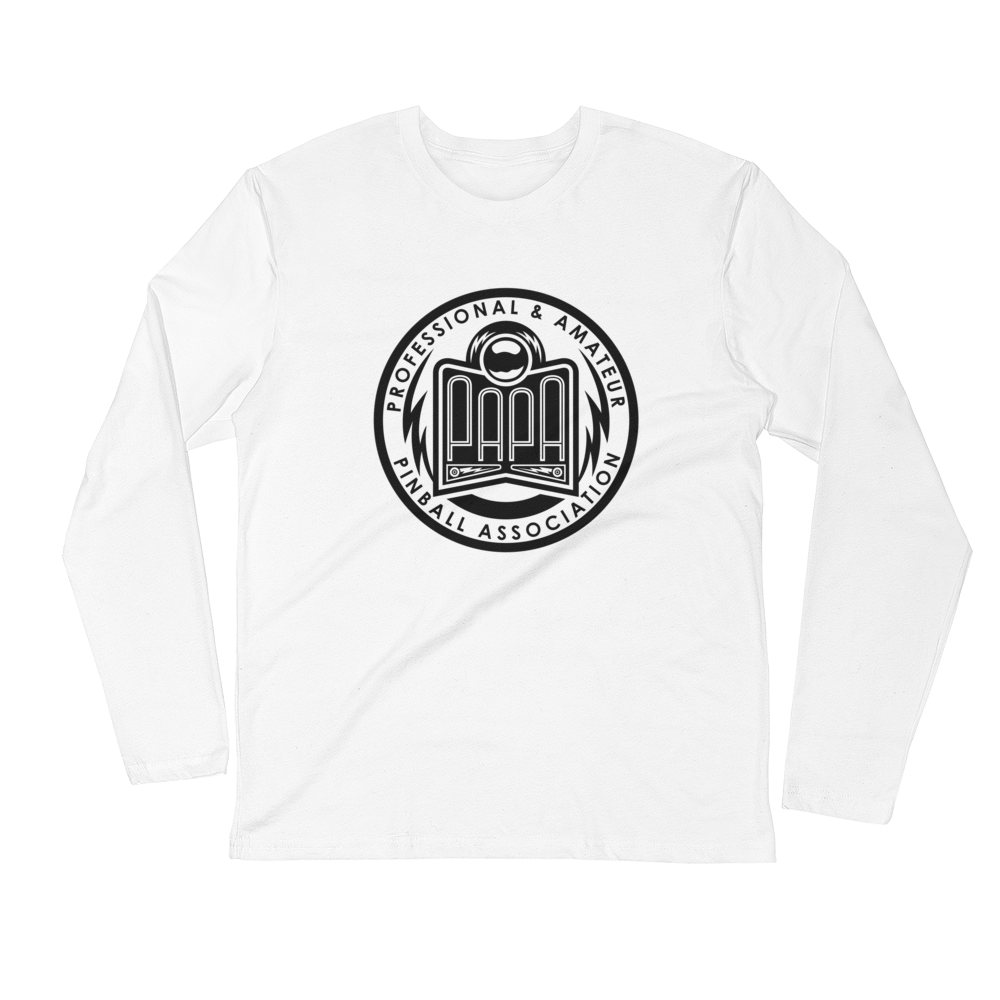 PAPA Crest Long Sleeve Fitted Crew
