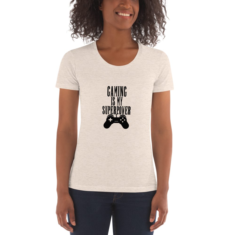 Gaming Is My Superpower Women's Crew Neck T-Shirt